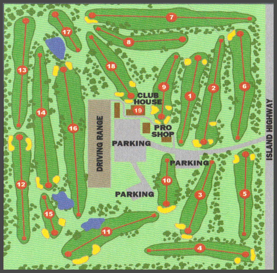 Course & Layout Sunnydale Golf and Country Club